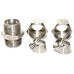 SS Union Equal Straight Connector Compression Double Ferrule OD Fitting Stainless Steel 304